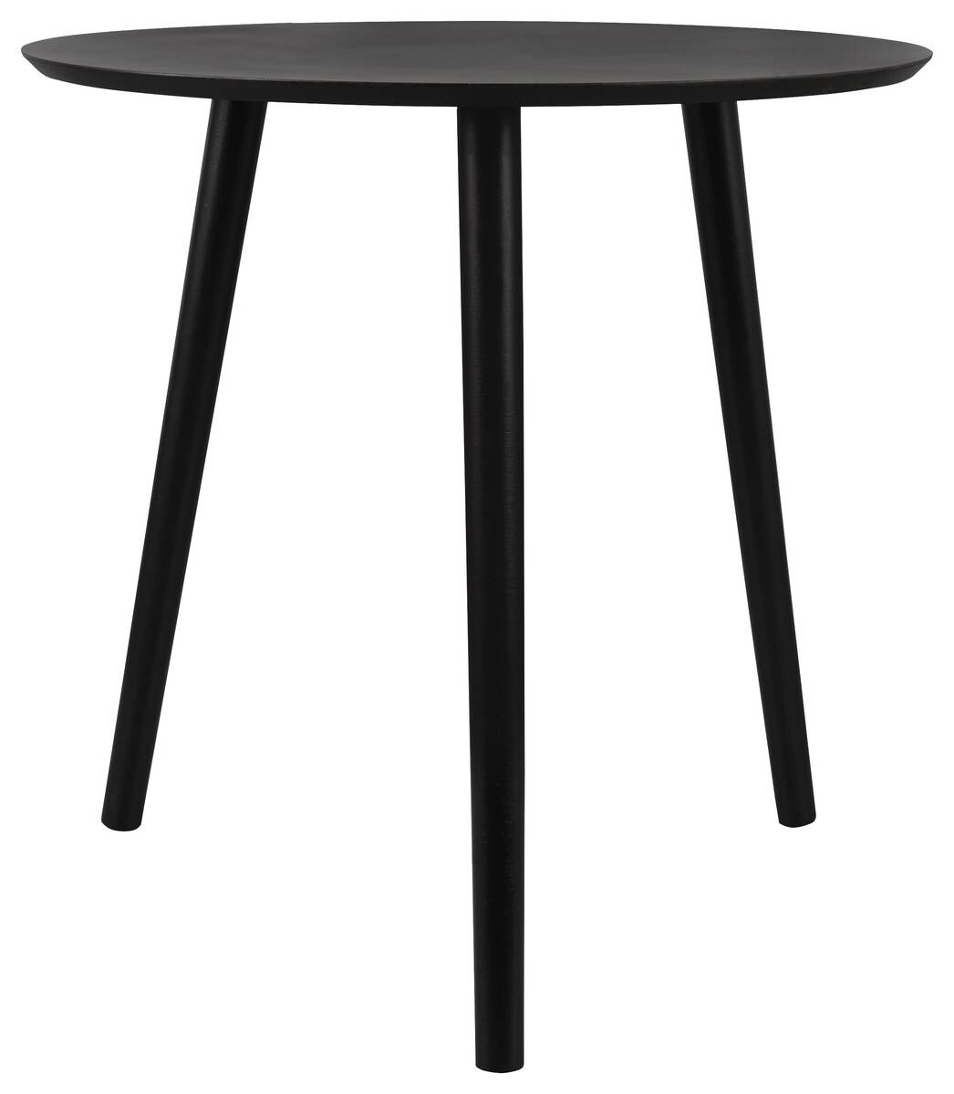 Beistelltisch Vilma schwarz H/D: ca. 50x50 cm