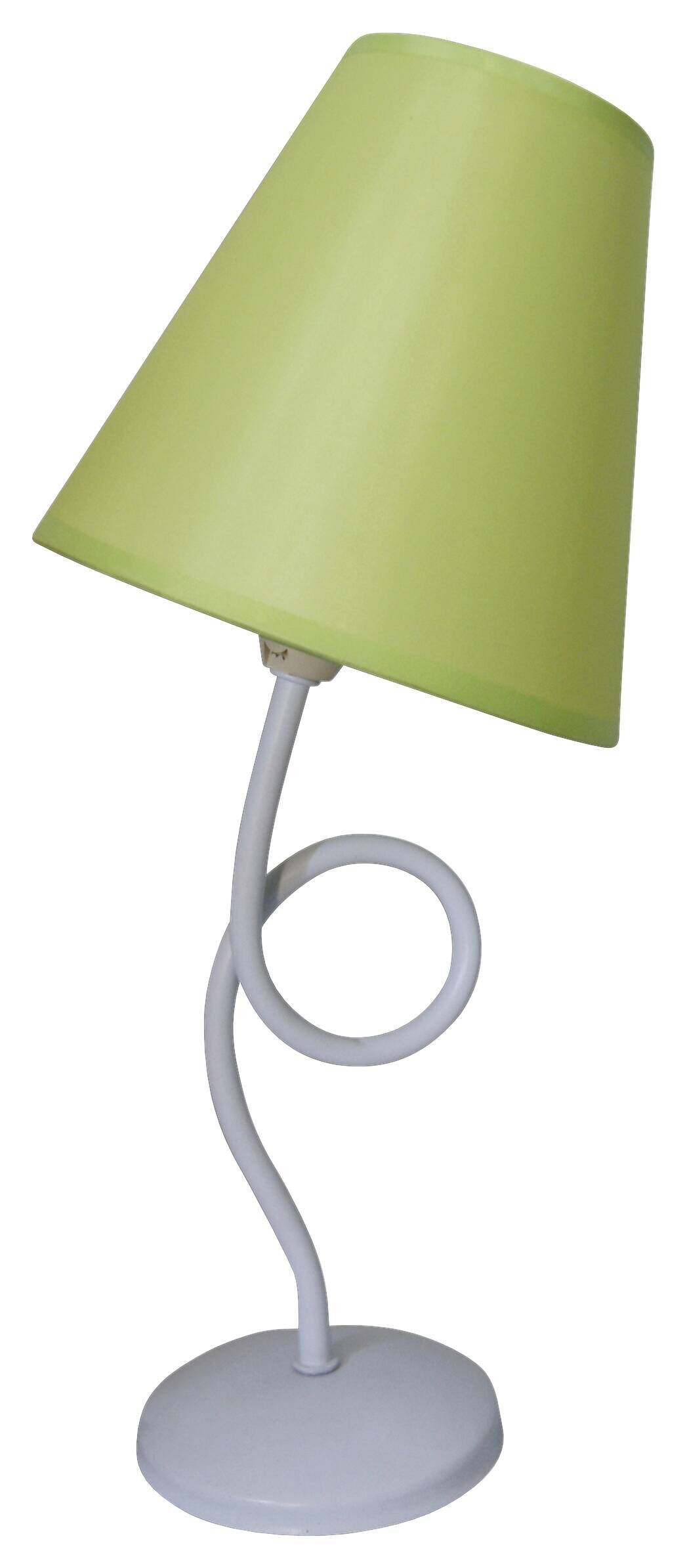 Näve Leuchten Tischleuchte 3116117 grün Metall Textil B/H/T: ca. 17x31,5x17 cm E14 1 Brennstellen