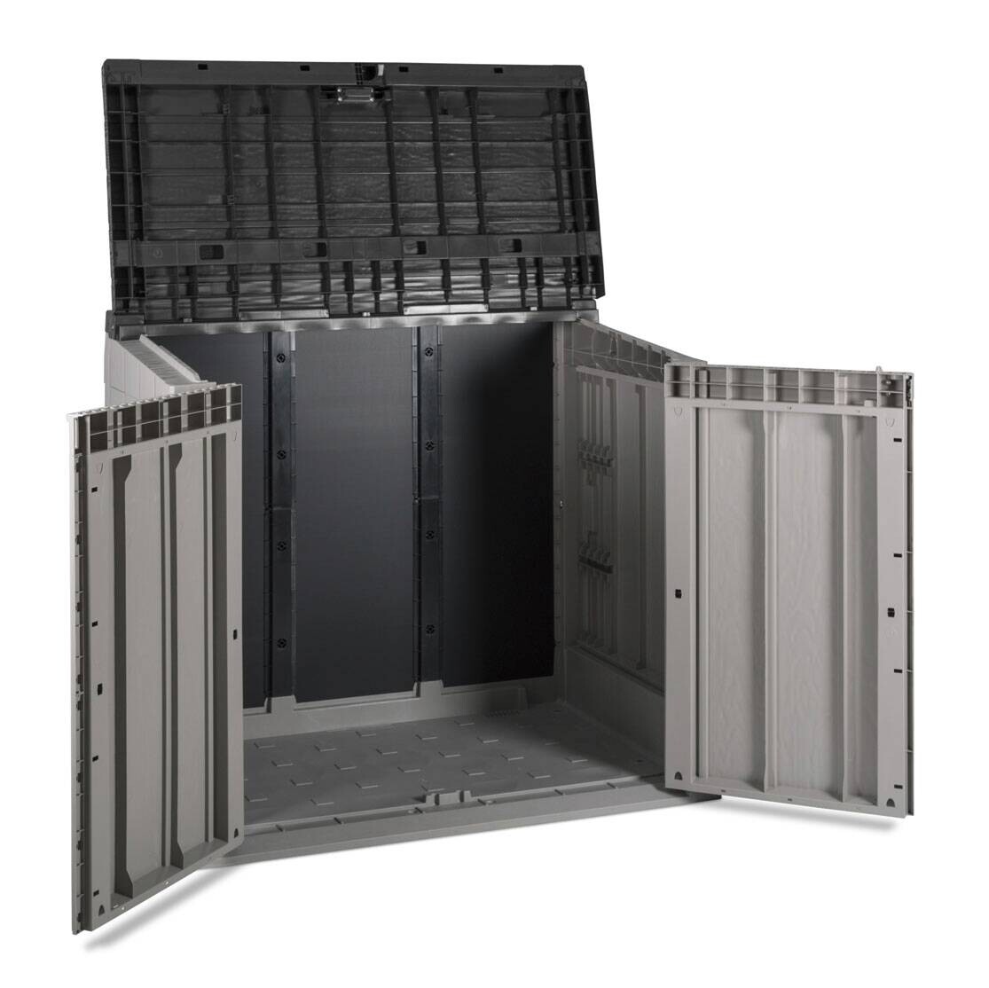 Toomax Mülltonnenbox Stora Way grau B/H/L: ca. 111x74,5x129,5 cm