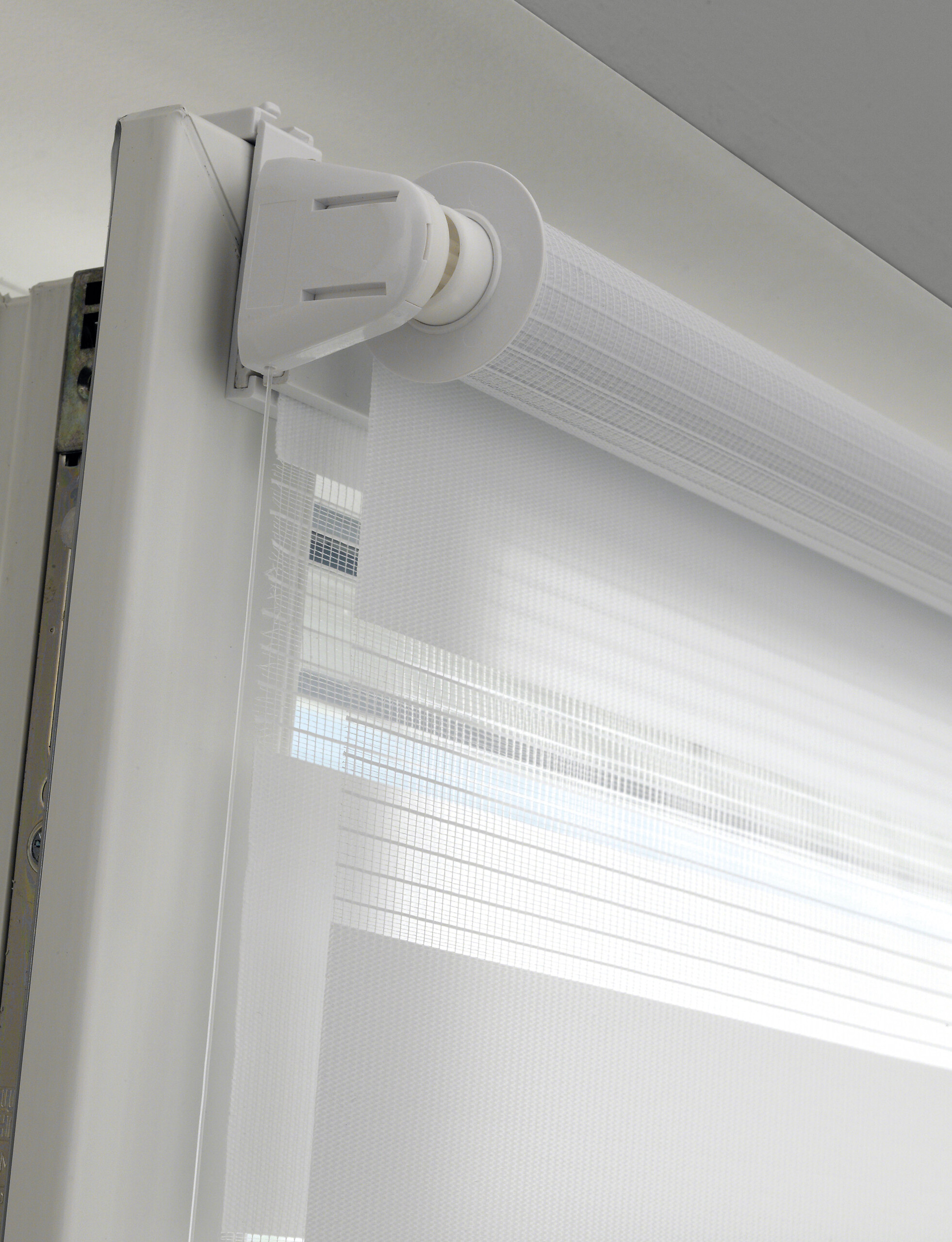 Boviva Doppelrollo weiß B/L: ca. 40x150 cm