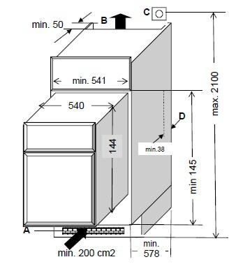 Respekta Küchenblock Premium grau hochglänzend B/H/T: ca. 345x220,5x60 cm