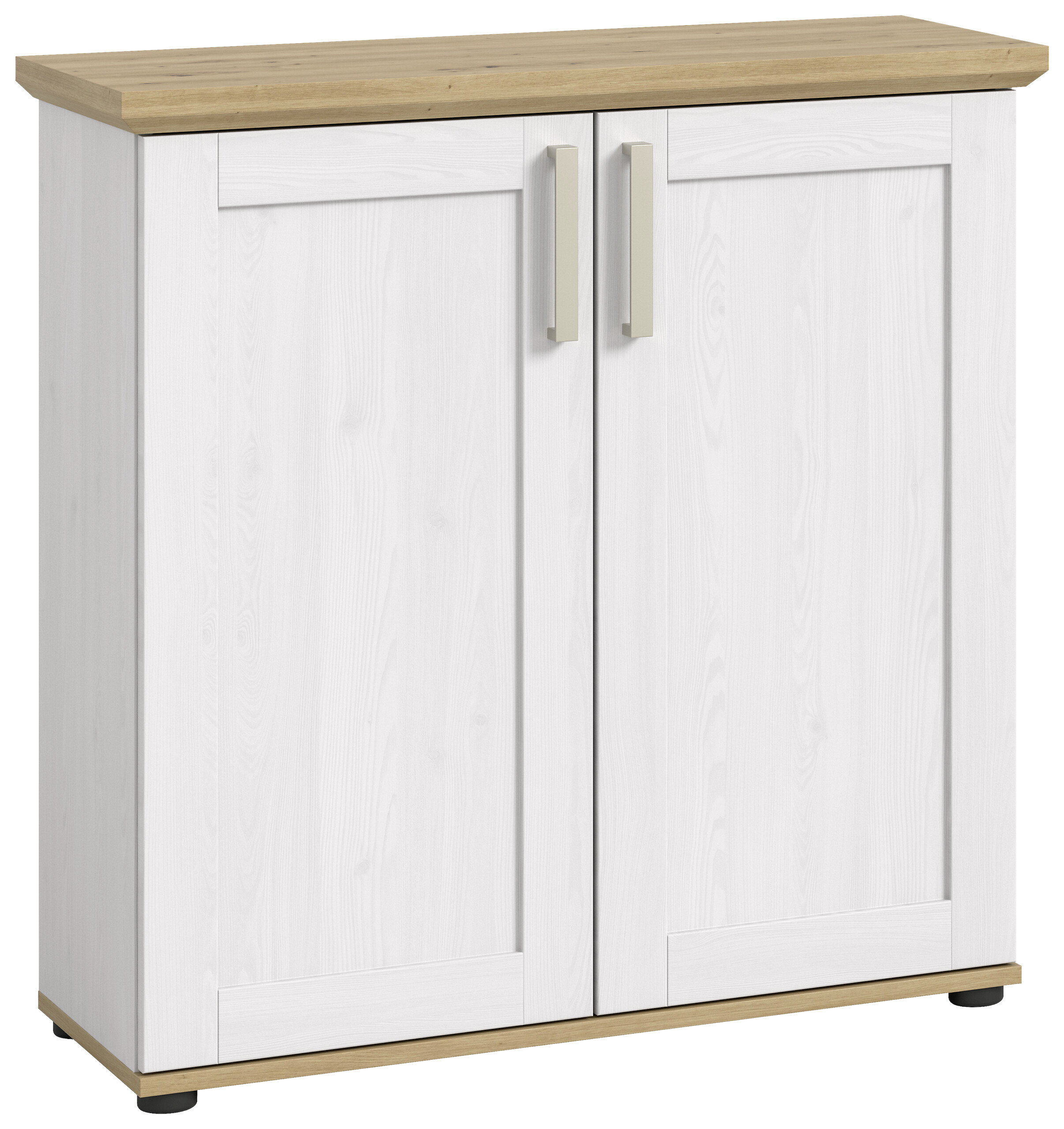 Highboard VERONA Lärche Nachbildung Eiche Nachbildung B/H/T: ca. 84x88x37 cm