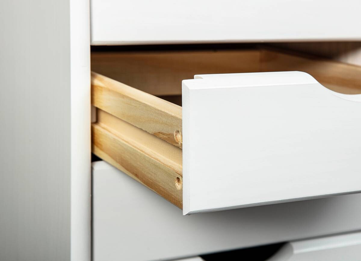 Rollcontainer Simon weiß