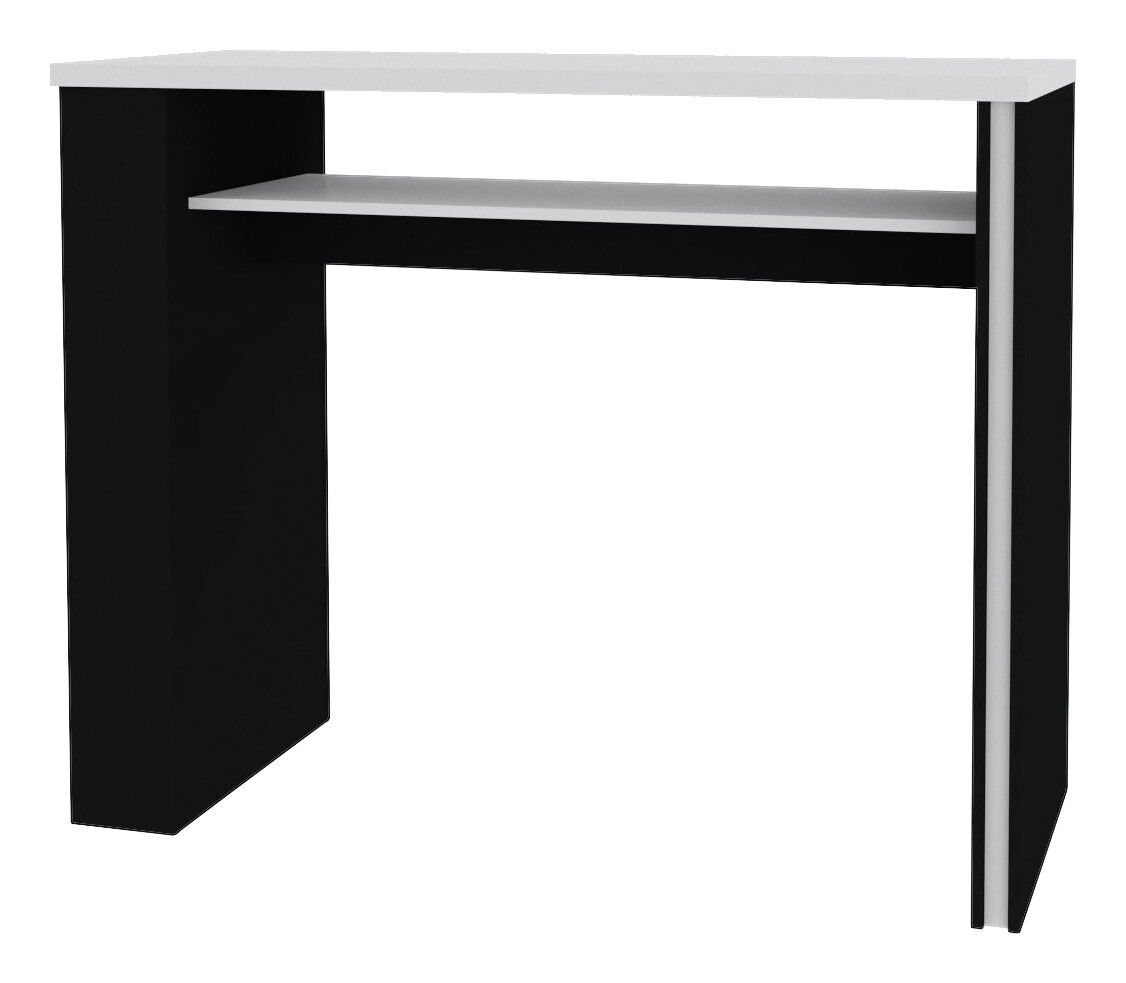 Bartisch Jamas schwarz weiß Spanplatte B/H/T: ca. 138x110x55 cm Bartisch Jamas schwarz weiß Spanplatte B/H/T: ca. 138x110x55 cm