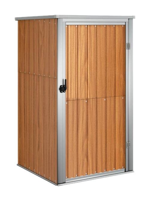 vidaXL Geräteschuppen braun B/H/T: ca. 88x161x89 cm