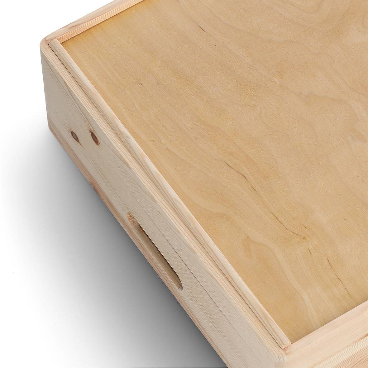 Zeller Allzweckkiste natur Kiefer B/H/L: ca. 60x15x40 cm
