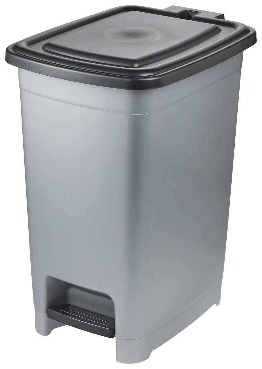 keeeper Treteimer olaf silber B/H/L: ca. 42x53x32 cm