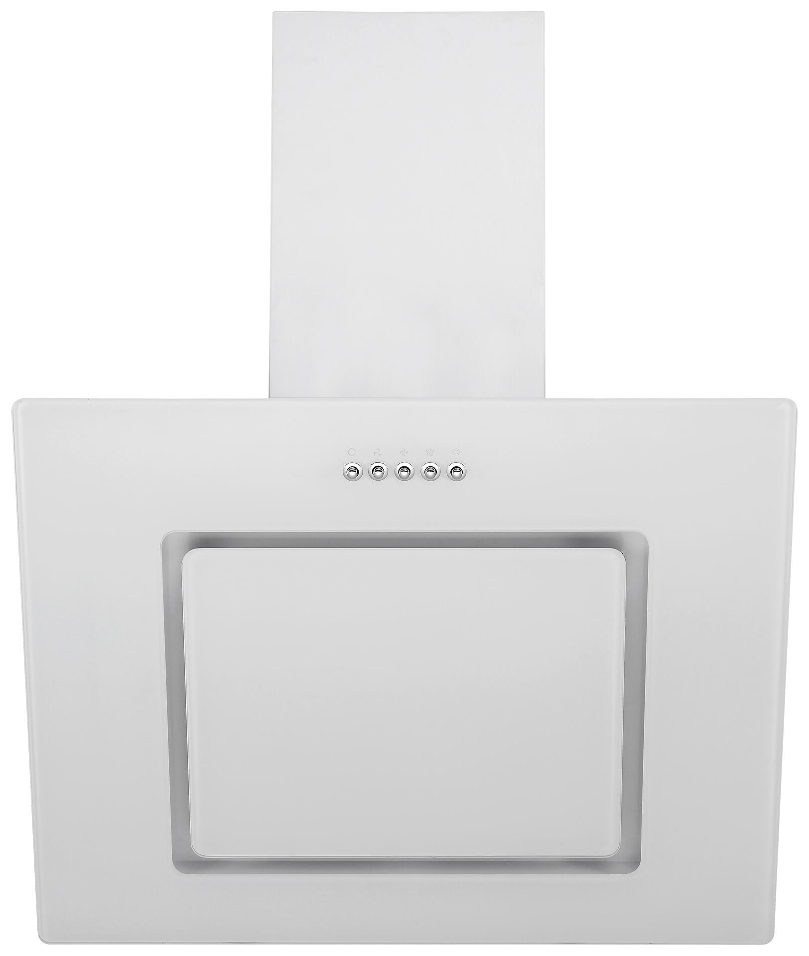 Respekta Dunstabzugshaube CH22010WBZ weiß Metall B/H/T: ca. 60x73,9x34 cm