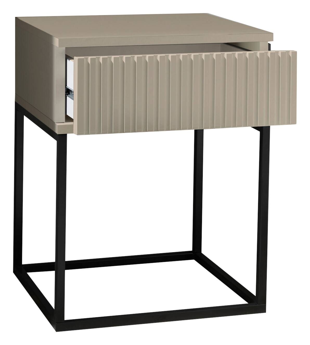 Nachtkonsole Marle Kaschmirgrau B/H/T: ca. 40x52x39 cm