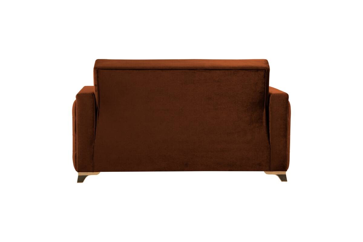 Sofa 3-2-1 Cavana zimtbraun Microfaser