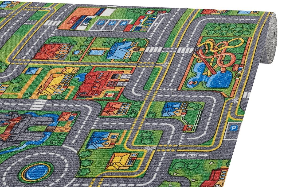 Teppichboden Playcity grün B: ca. 400 cm pro m²