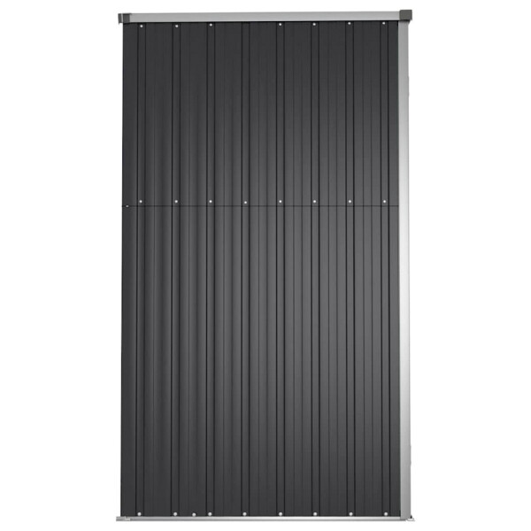 vidaXL Geräteschuppen anthrazit B/H/T: ca. 161x161x89 cm
