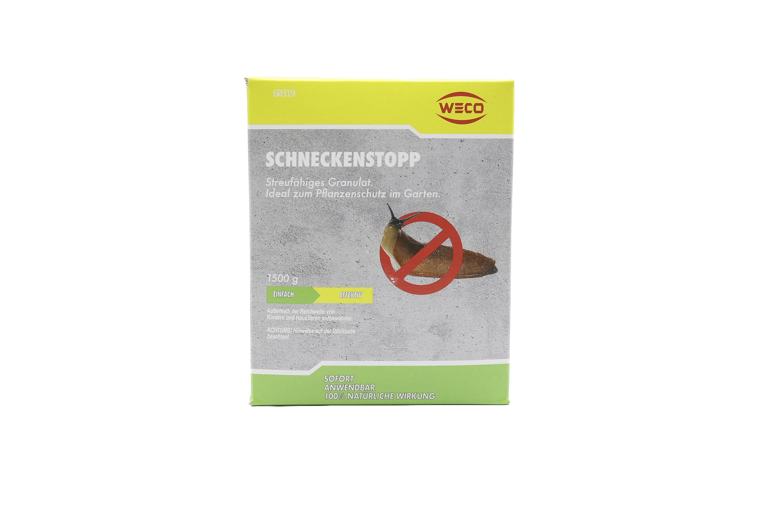 WECO Schneckengranulat