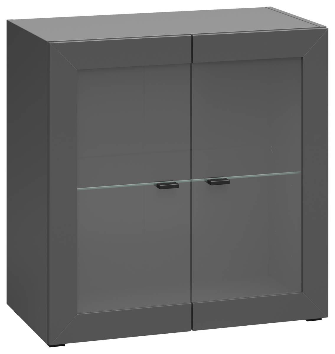 Vitrine System 64 anthrazit matt B/H/T: ca. 64x64x35 cm Vitrine System 64 anthrazit matt B/H/T: ca. 64x64x35 cm