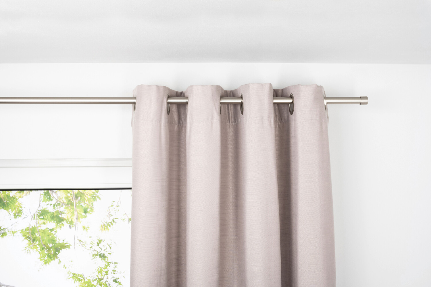 Ösenvorhang BALANCE Cappuccino B/L: ca. 135x245 cm