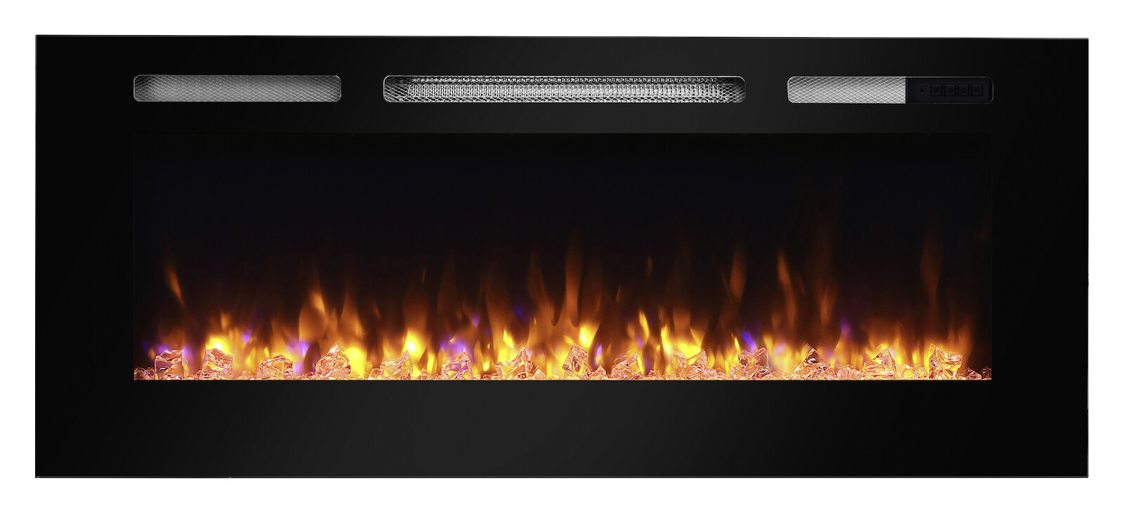 Balderia Einbaukamin Elektrischer-Kamin Fiamma 48" B/H/T: ca. 123x14,5x51,5 cm