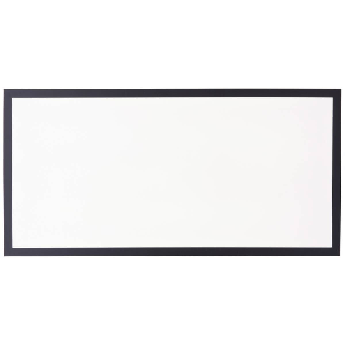 Brilliant LED-Deckenleuchte Briston schwarz Metall Kunststoff B/H/L: ca. 83,5x7,5x43,5 cm