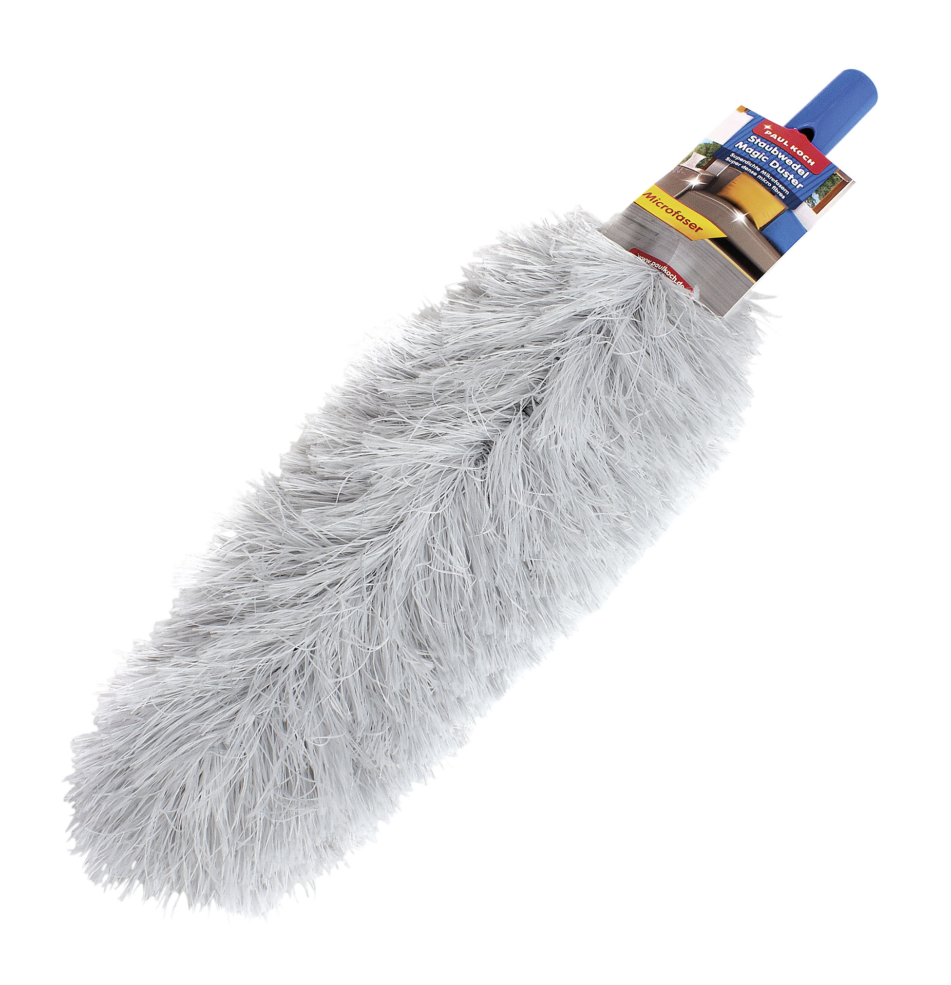 Staubwedel weiß B/H/L: ca. 5x5x60 cm