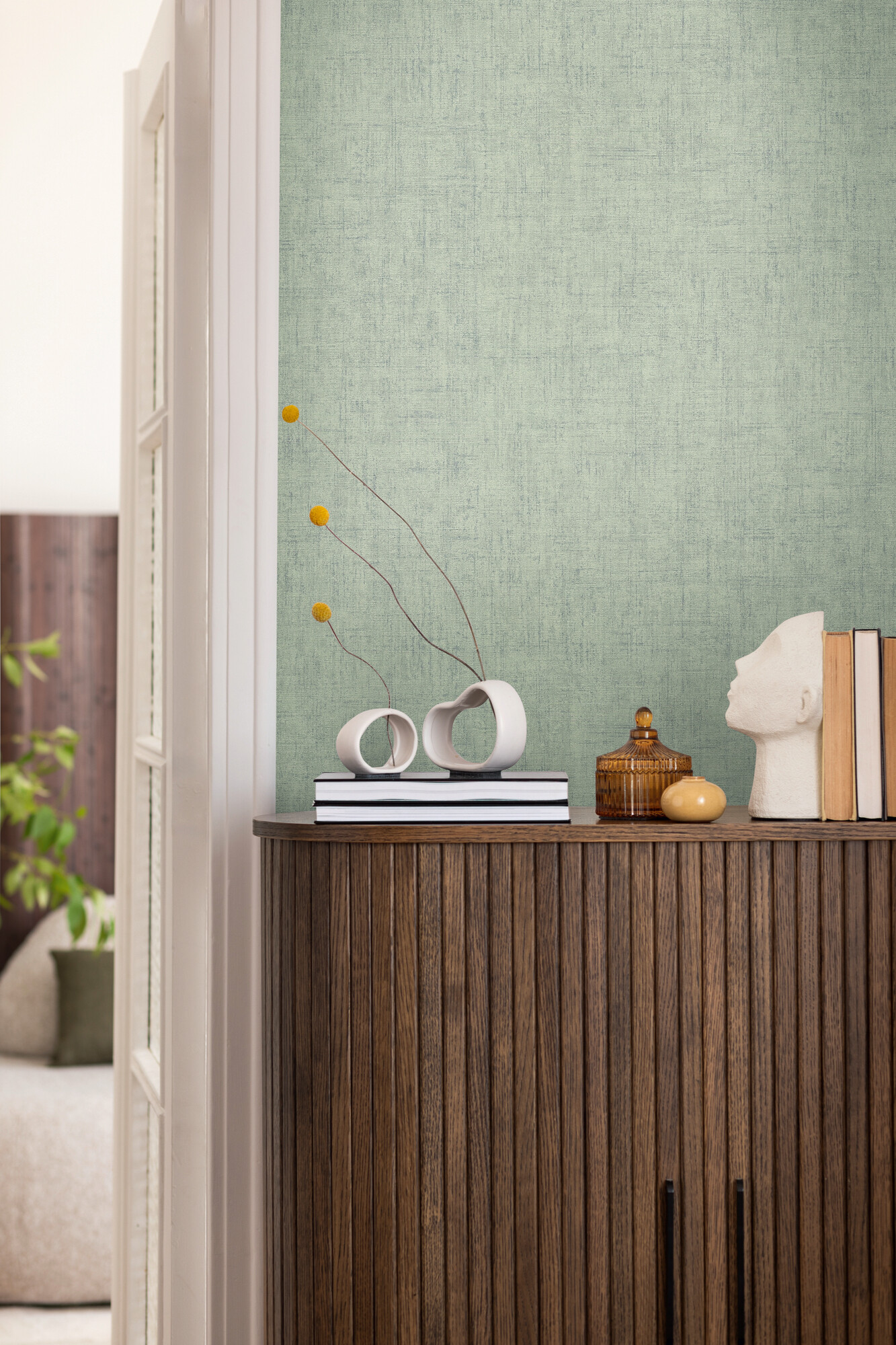 A.S.Creation Vliestapete grün B/H/D: ca. 53x1005x8,8 cm