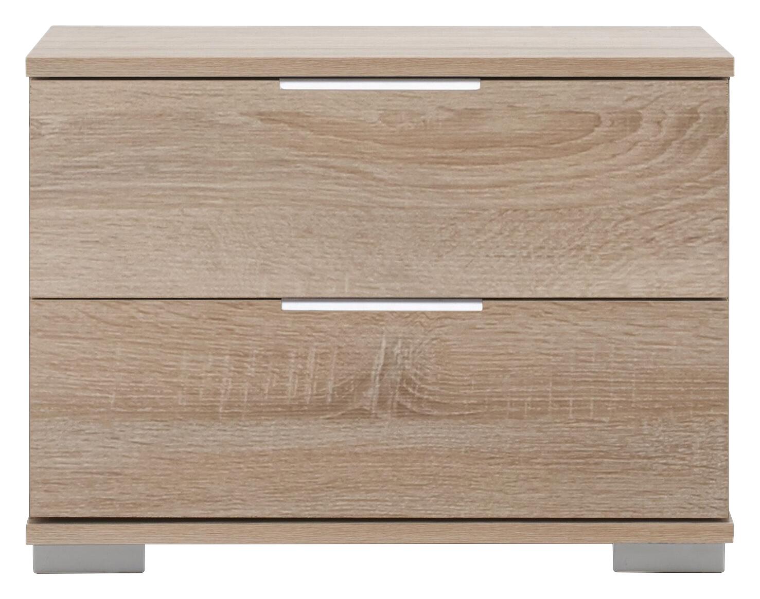 Nachtkonsole Easy Plus Eiche Sägerau Nachbildung B/H/T: ca. 52x40x38 cm