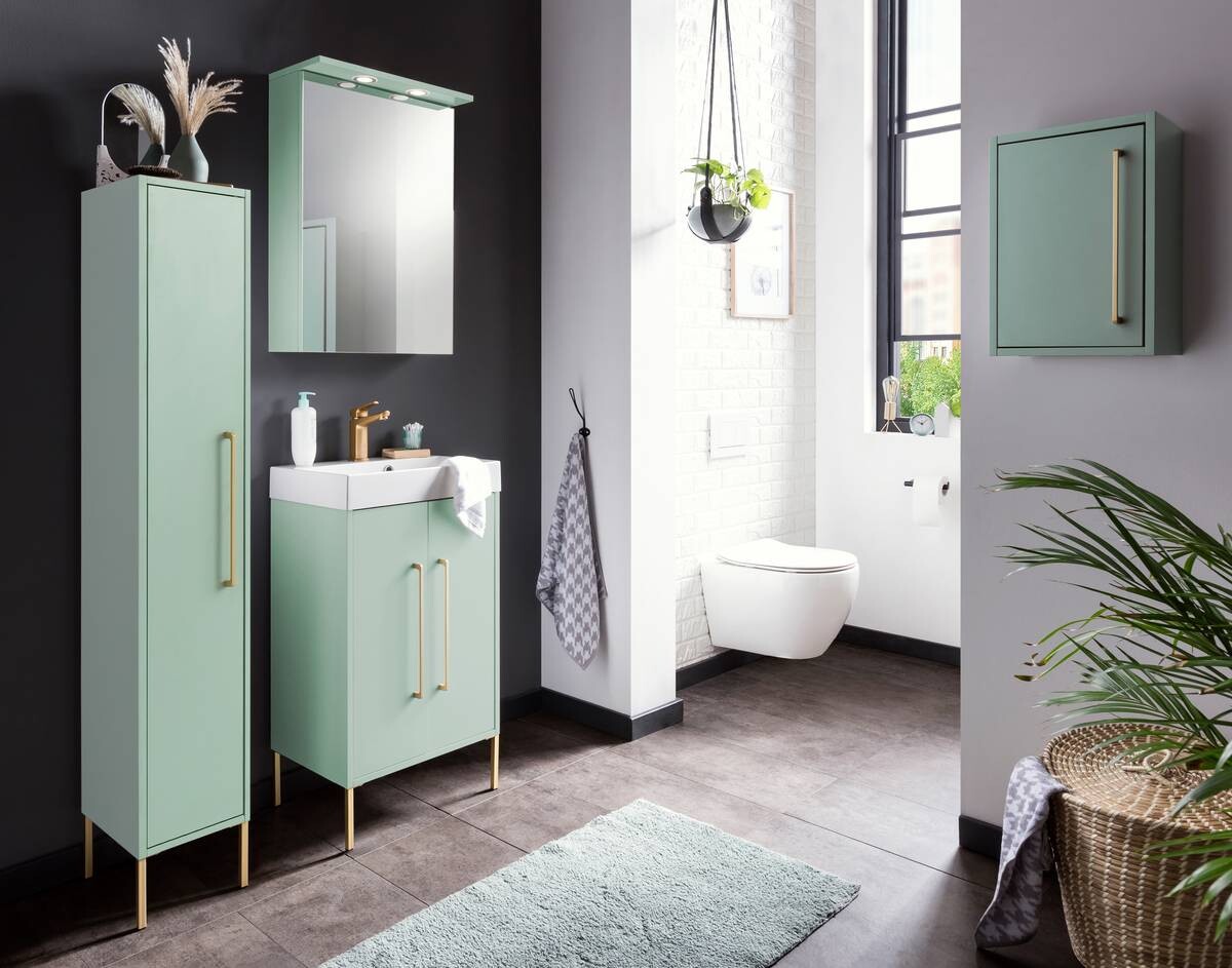 Midischrank Sarah mint B/H/T: ca. 25x154,7x30 cm