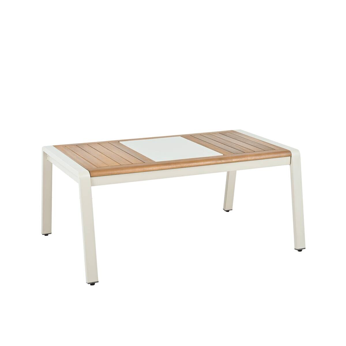 POCOline Gartensitzgruppe Avignon creme Stahl