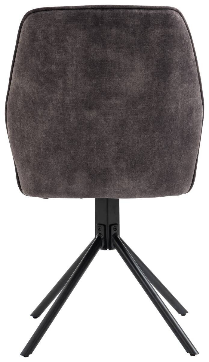Stuhl Mailand anthrazit Microfaser