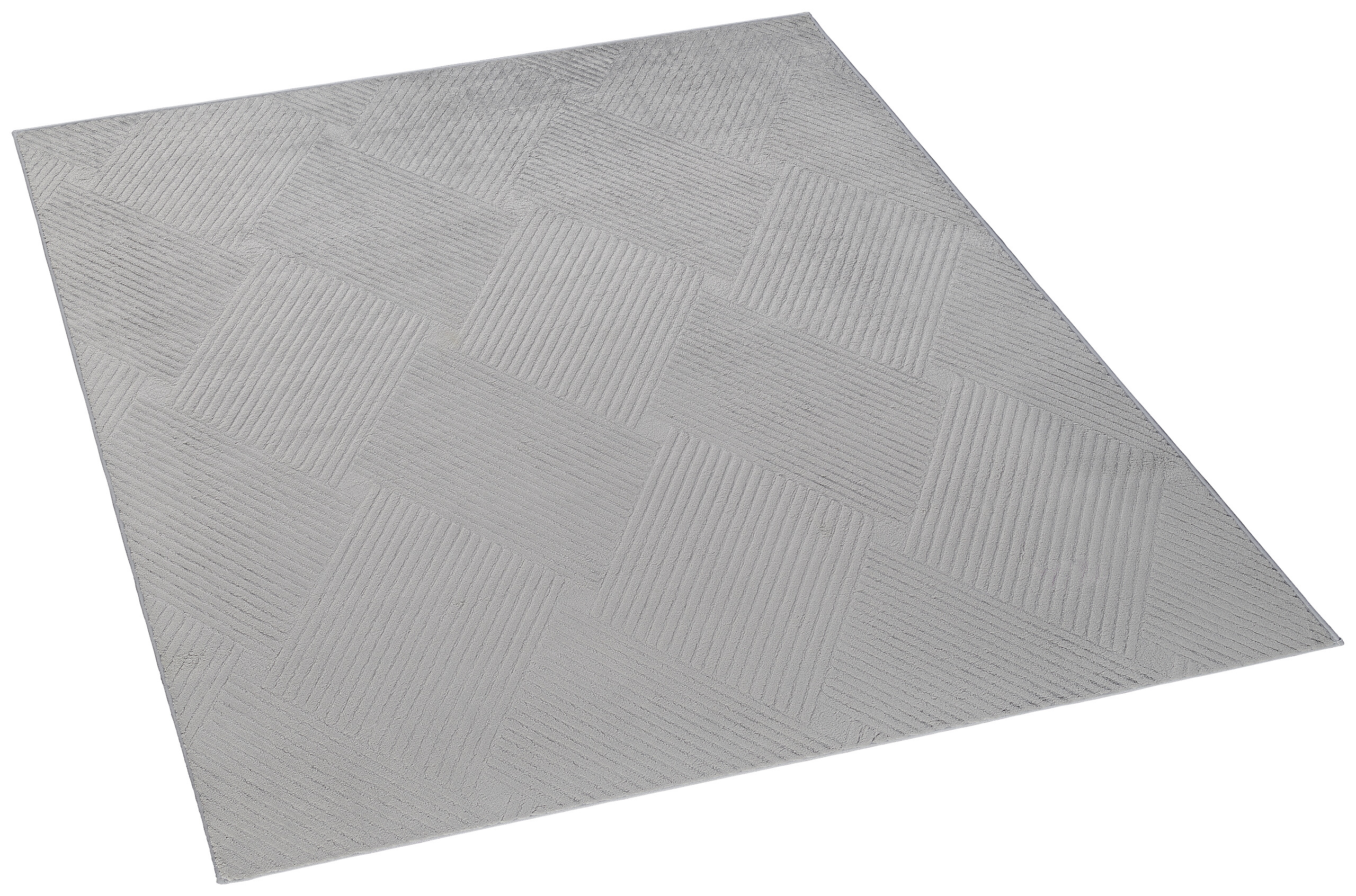 Fellimitat Monaco grau B/L: ca. 160x230 cm