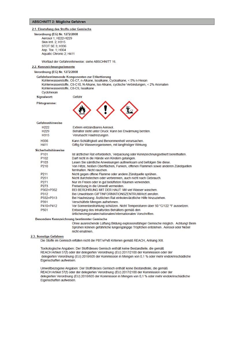 Super-Nova Isolier-Grundier-Spray weiß matt ca. 0,4 l