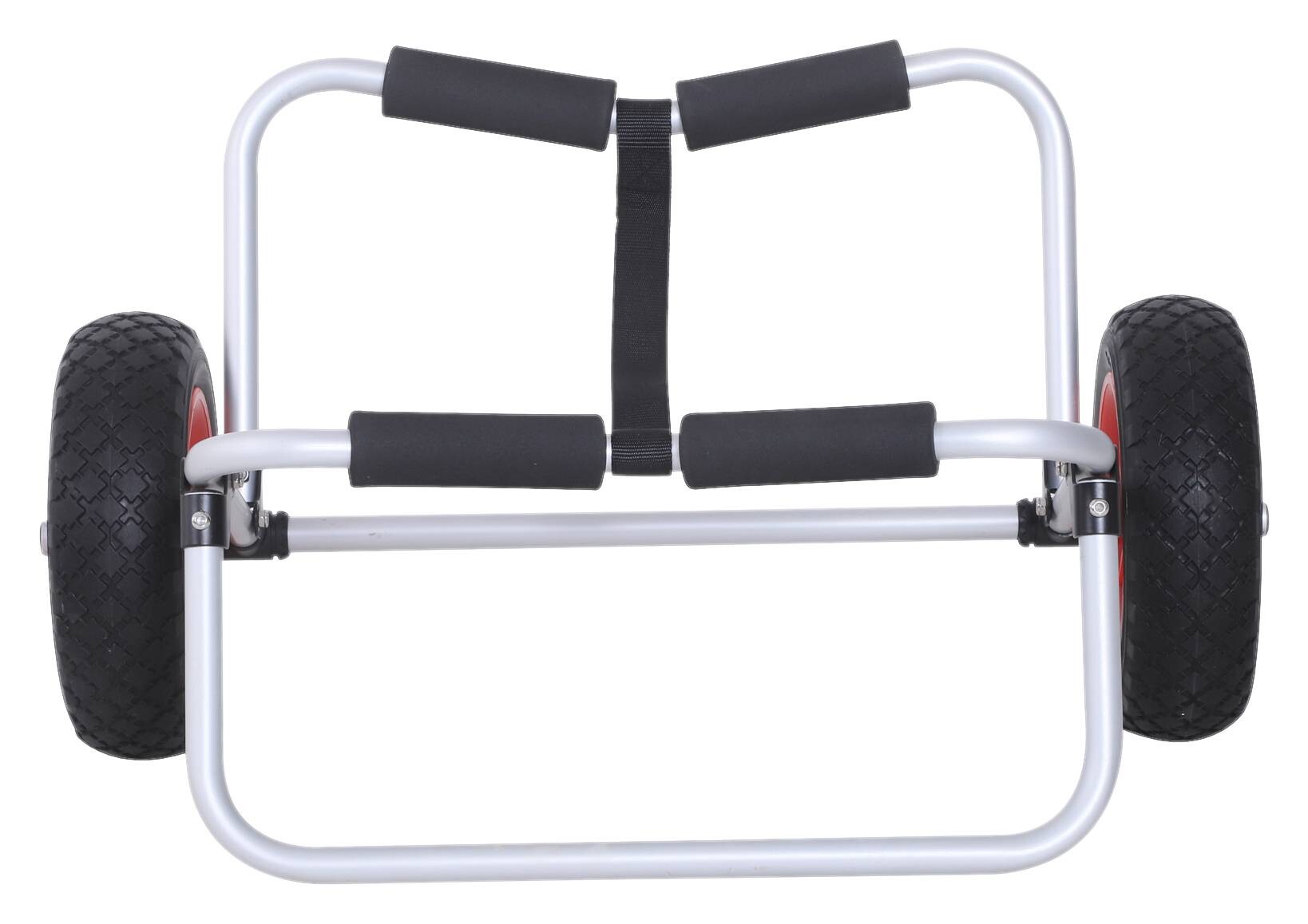 HOMCOM Kanuwagen silber Aluminium