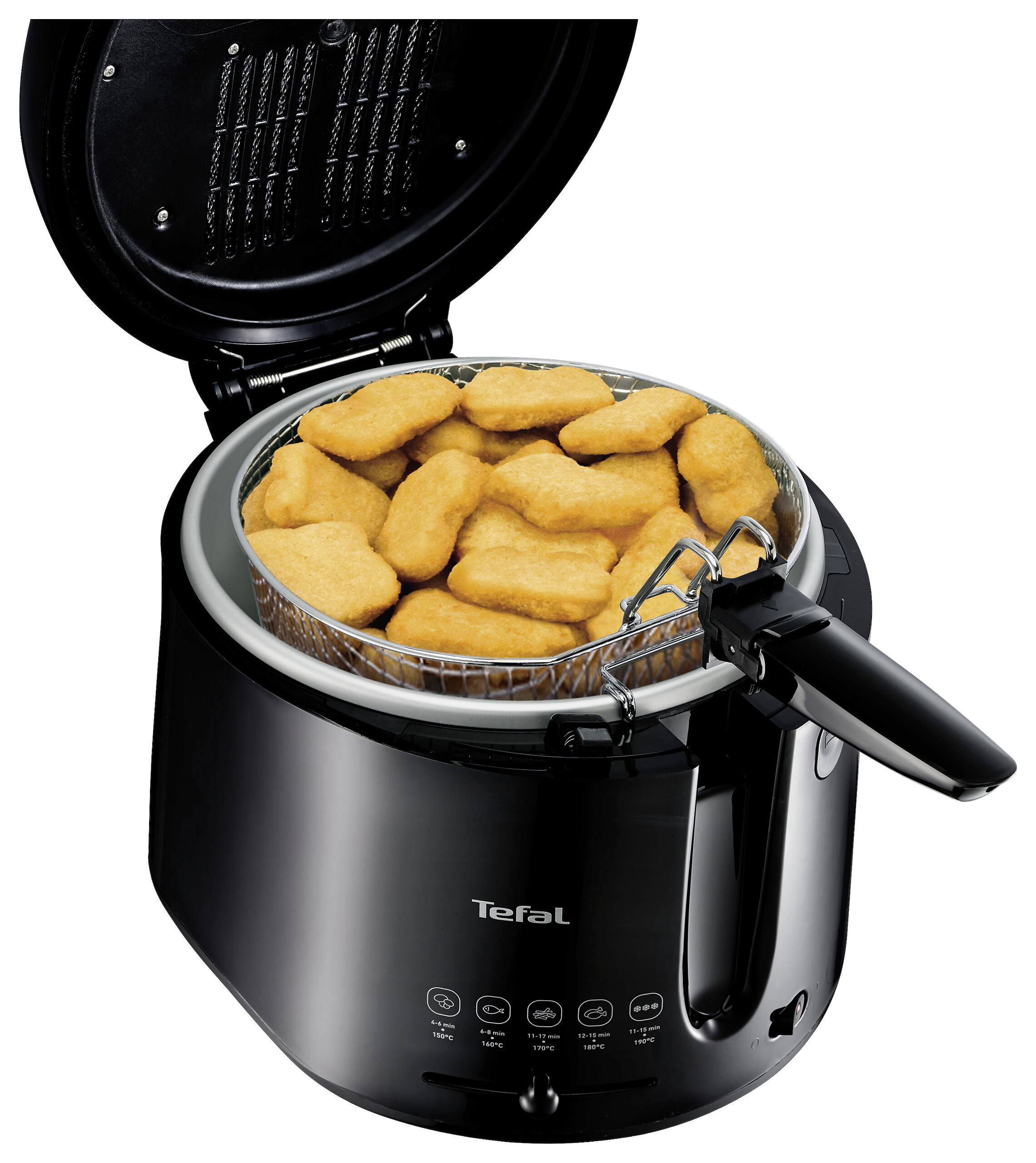 Tefal Fritteuse FF1078 Maxi Fry schwarz Kunststoff B/H/T: ca. 35x26x35 cm ca. 2,1 l