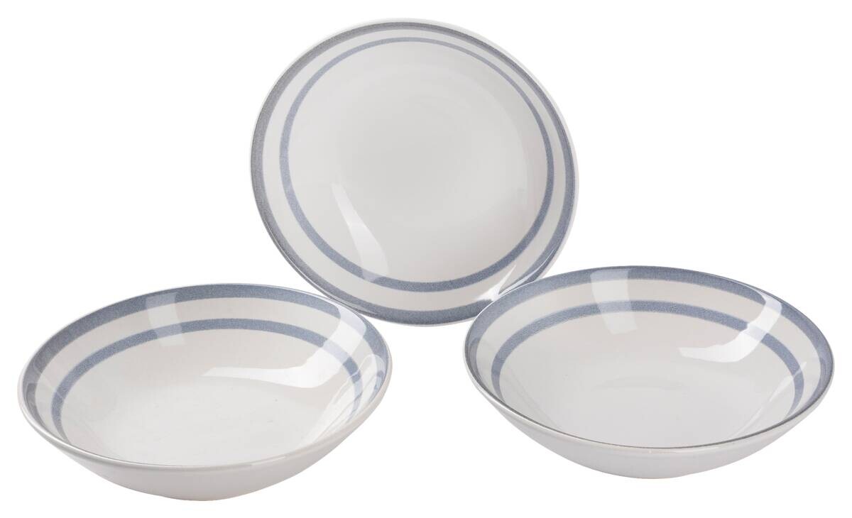 SAN IGNACIO Essteller NOIA weiß Porzellan D: ca. 20 cm