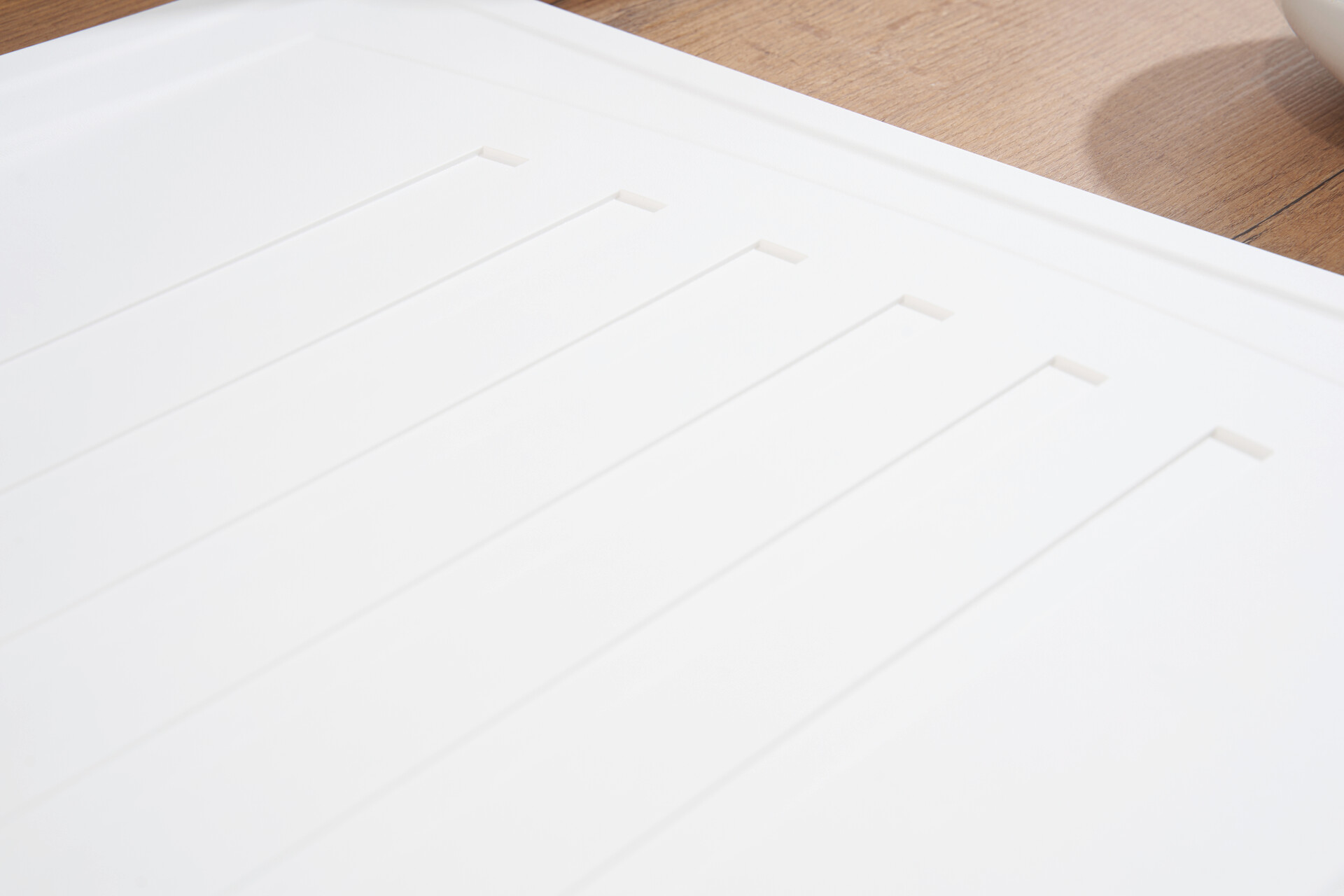 Respekta Einbauspüle Boston 86 x 50 W weiß Mineralite B/H/T: ca. 86x20x50 cm