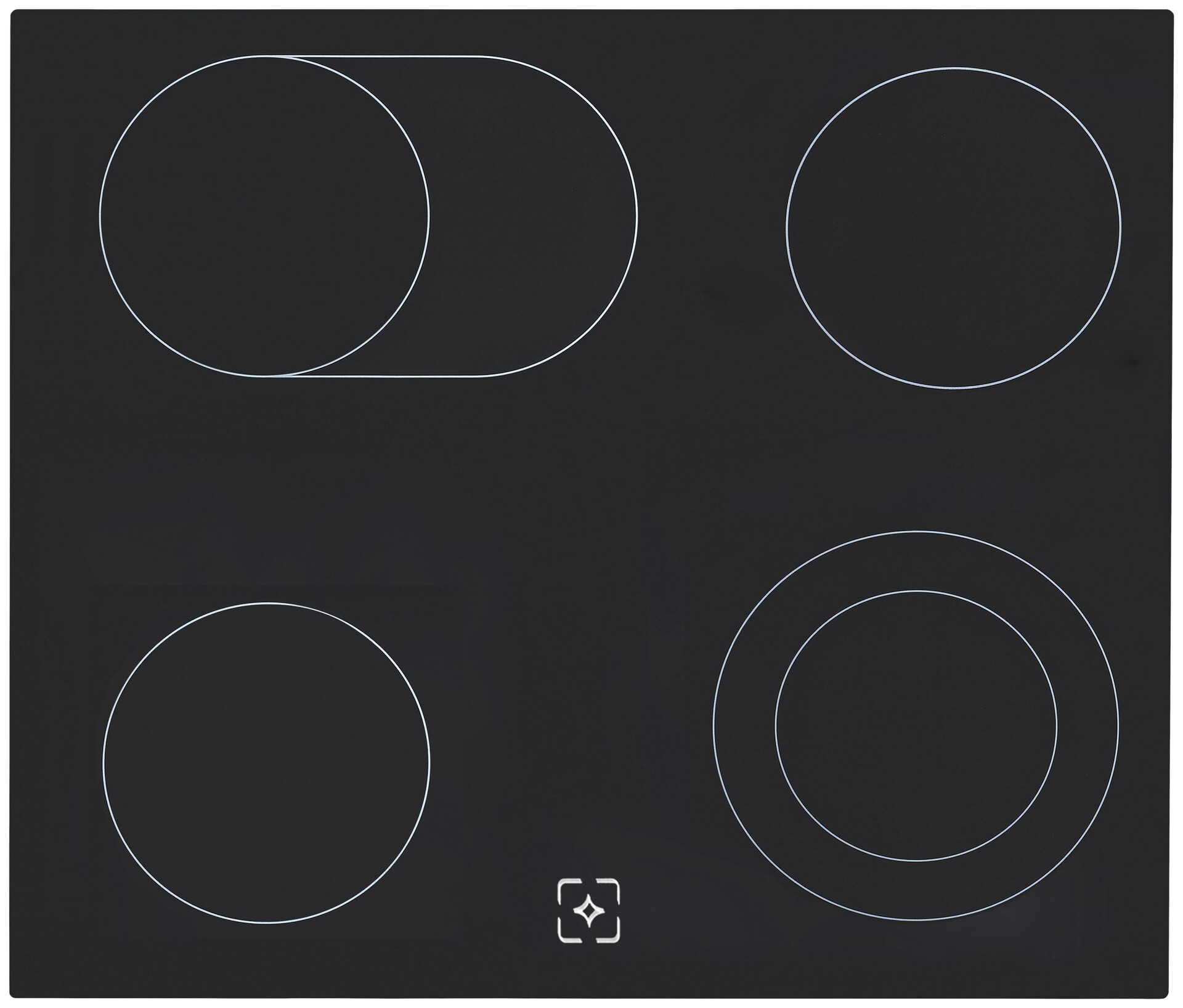 Respekta Küchenblock Premium schwarz hochglänzend B/H/T: ca. 270x200x60 cm