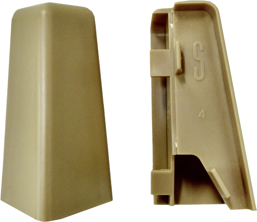 Außenecke buche L/B/H: ca. 1x1x5,8 cm