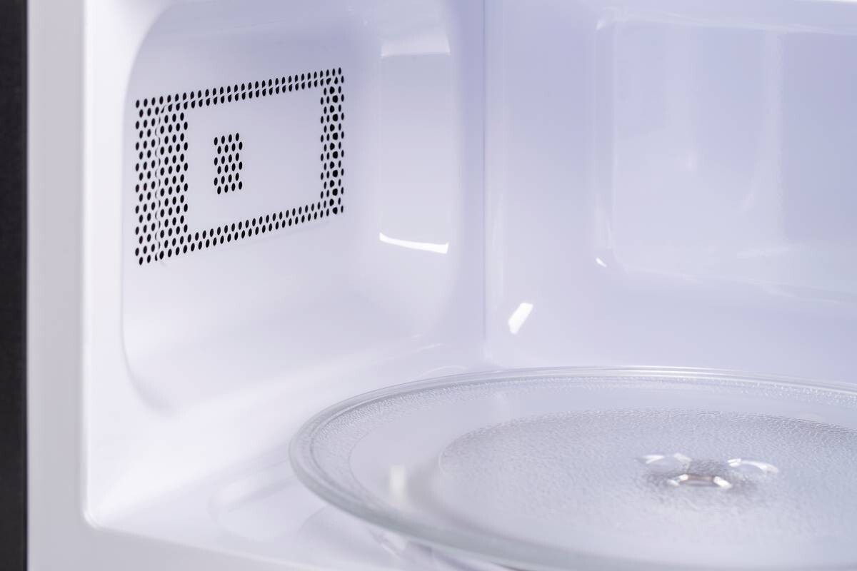 POCOline Mikrowelle MM720C2GX-PM schwarz Metall B/H/T: ca. 44x26x33 cm ca. 20 l