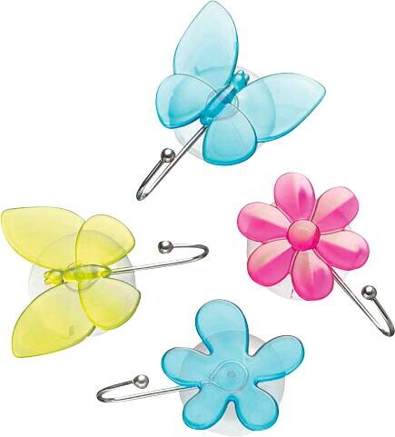 Axentia Nähgarnbox transparent Kunststoff B/H/L: ca. 8x6,5x8 cm