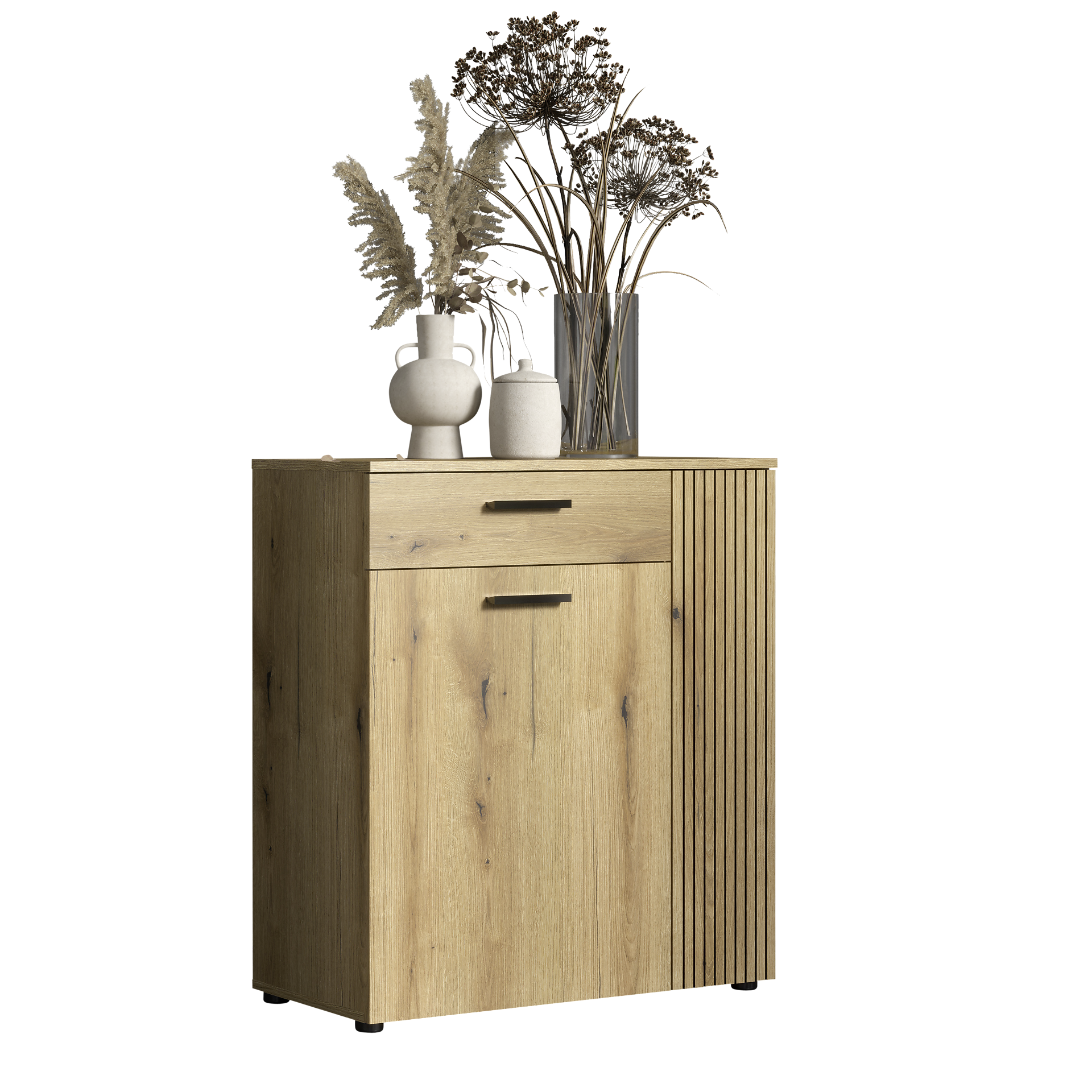 Schuhkommode Pure Bliss Eiche Evoke Oak Nachbildung B/H/T: ca. 80x89x36 cm