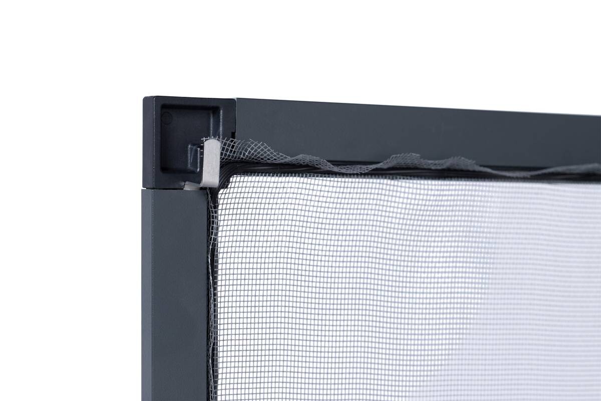 Fliegengitter anthrazit B/L: ca. 130x150 cm