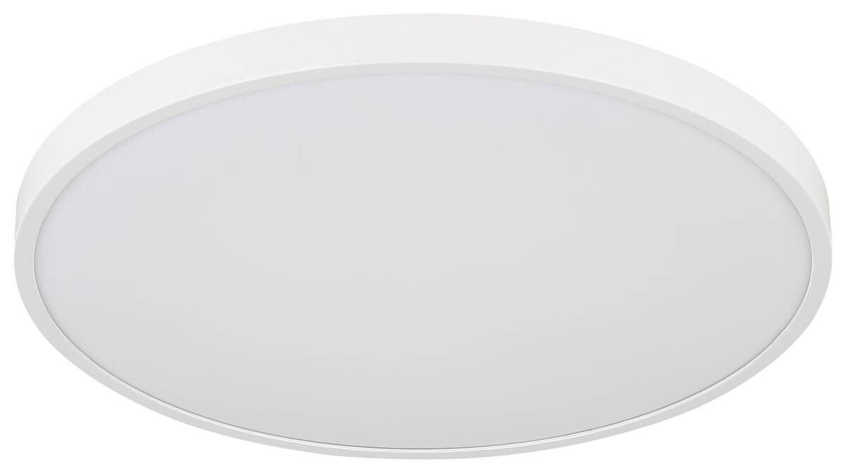 GLOBO Deckenleuchte weiß Opal Kunststoff H/D: ca. 3,55x23 cm 1 Brennstellen