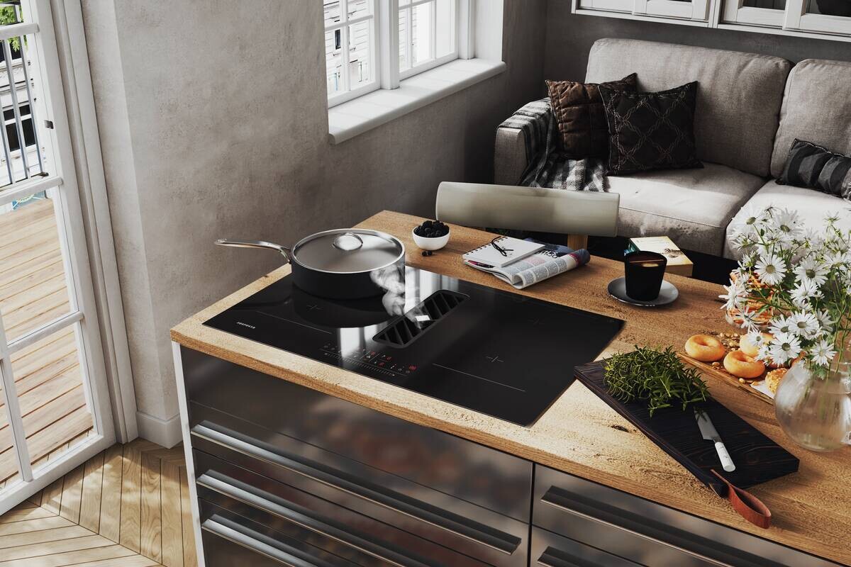 Respekta Inselküche Gabriel grau matt B/H/T: ca. 320x200x60 cm