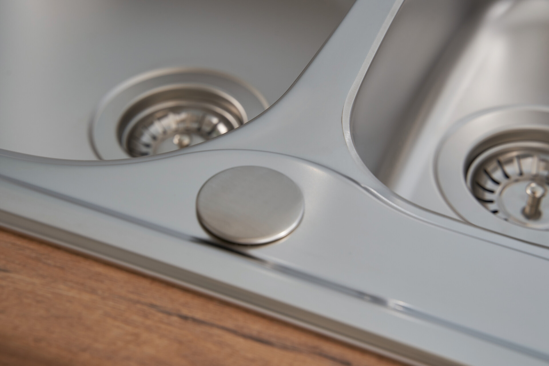 Respekta Einbauspüle Dallas 100 x 50 Edelstahl B/H/T: ca. 86x17x50 cm