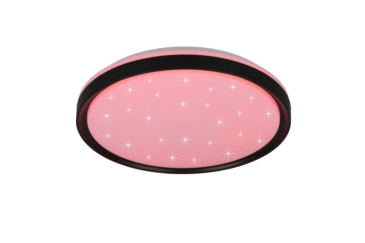 Reality Leuchten LED-Deckenleuchte Solit mattschwarz B/L: ca. 7x39 cm