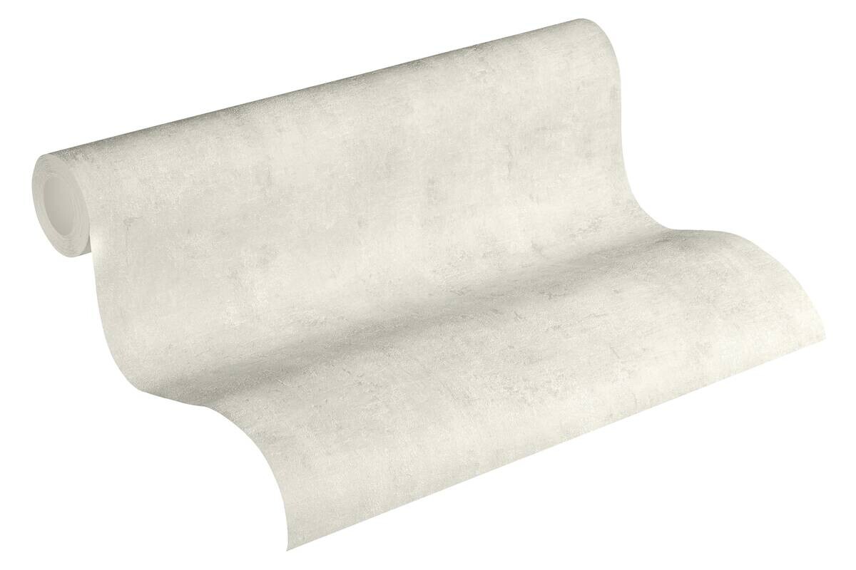 A.S.Creation Vliestapete Blooming Uni creme B/L: ca. 53x1005 cm