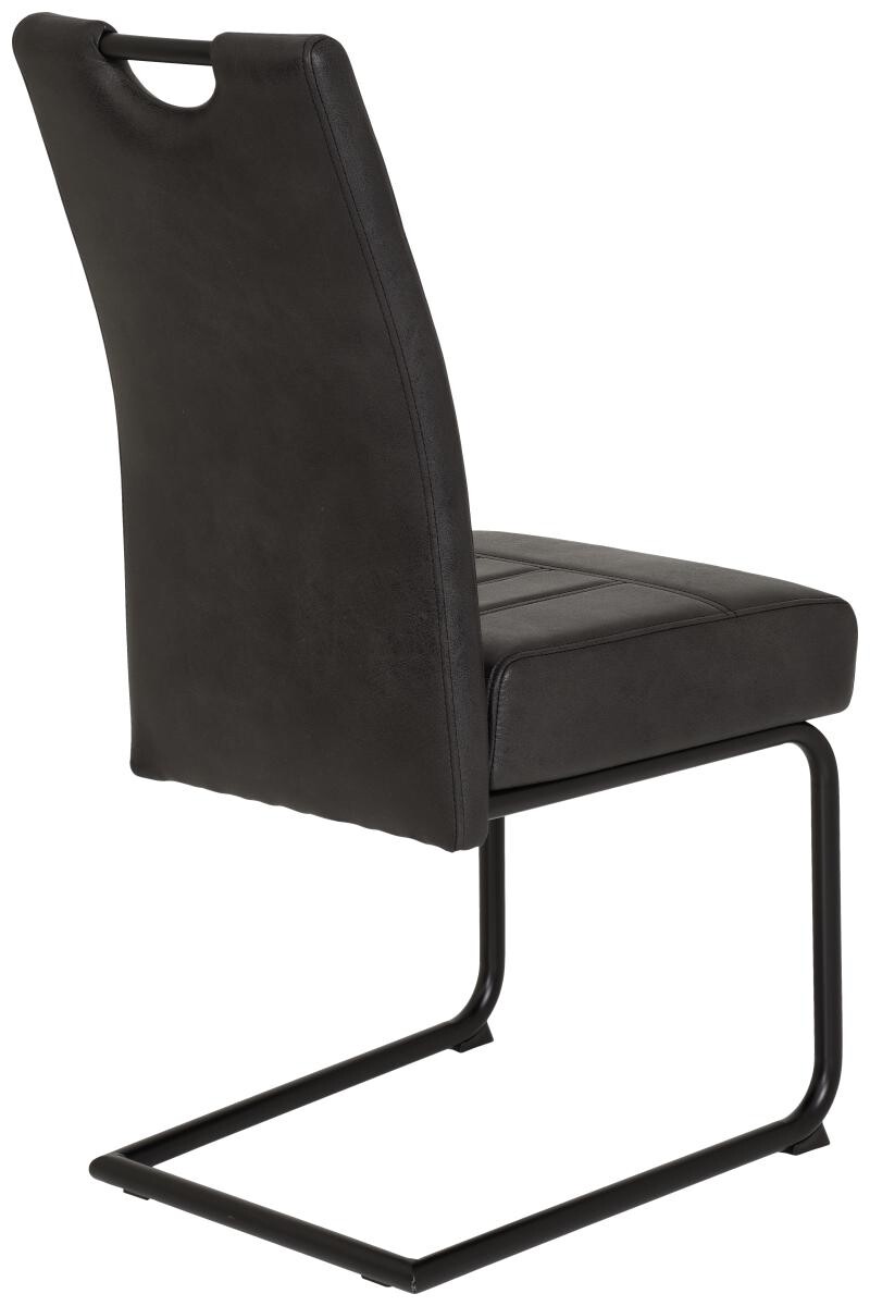 Schwingstuhl Betty anthrazit Vintage B/H/T: ca. 43x99x60 cm