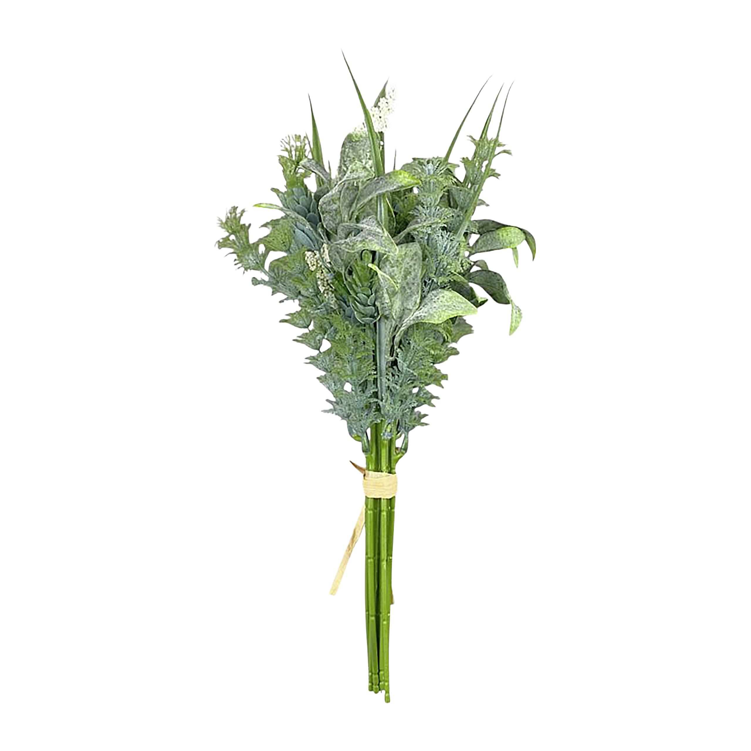 Kunstpflanze grün Kunststoff B/H/L: ca. 15x15x37 cm