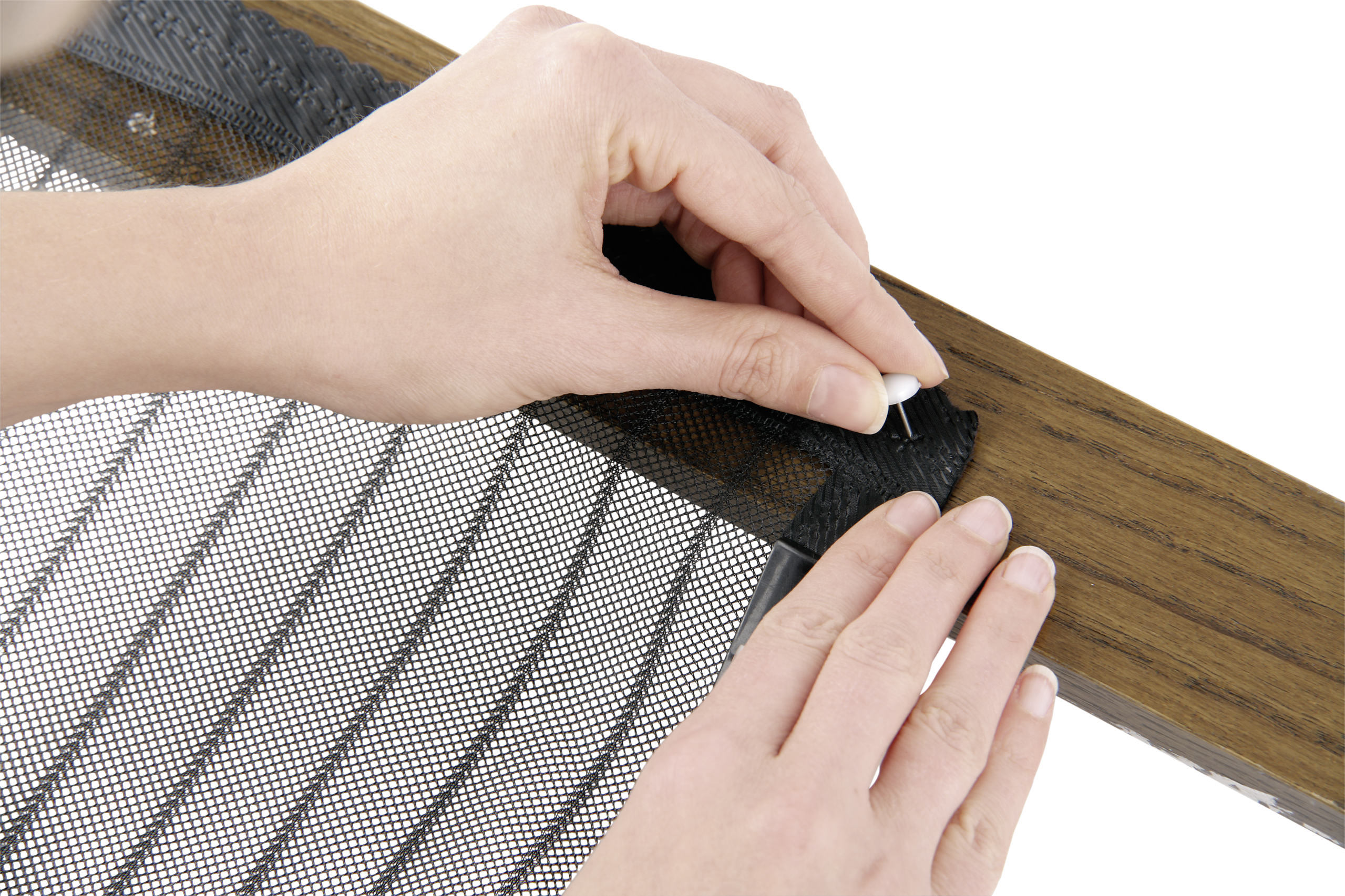 EASYmaxx Fliegengitter schwarz B/L: ca. 90x210 cm