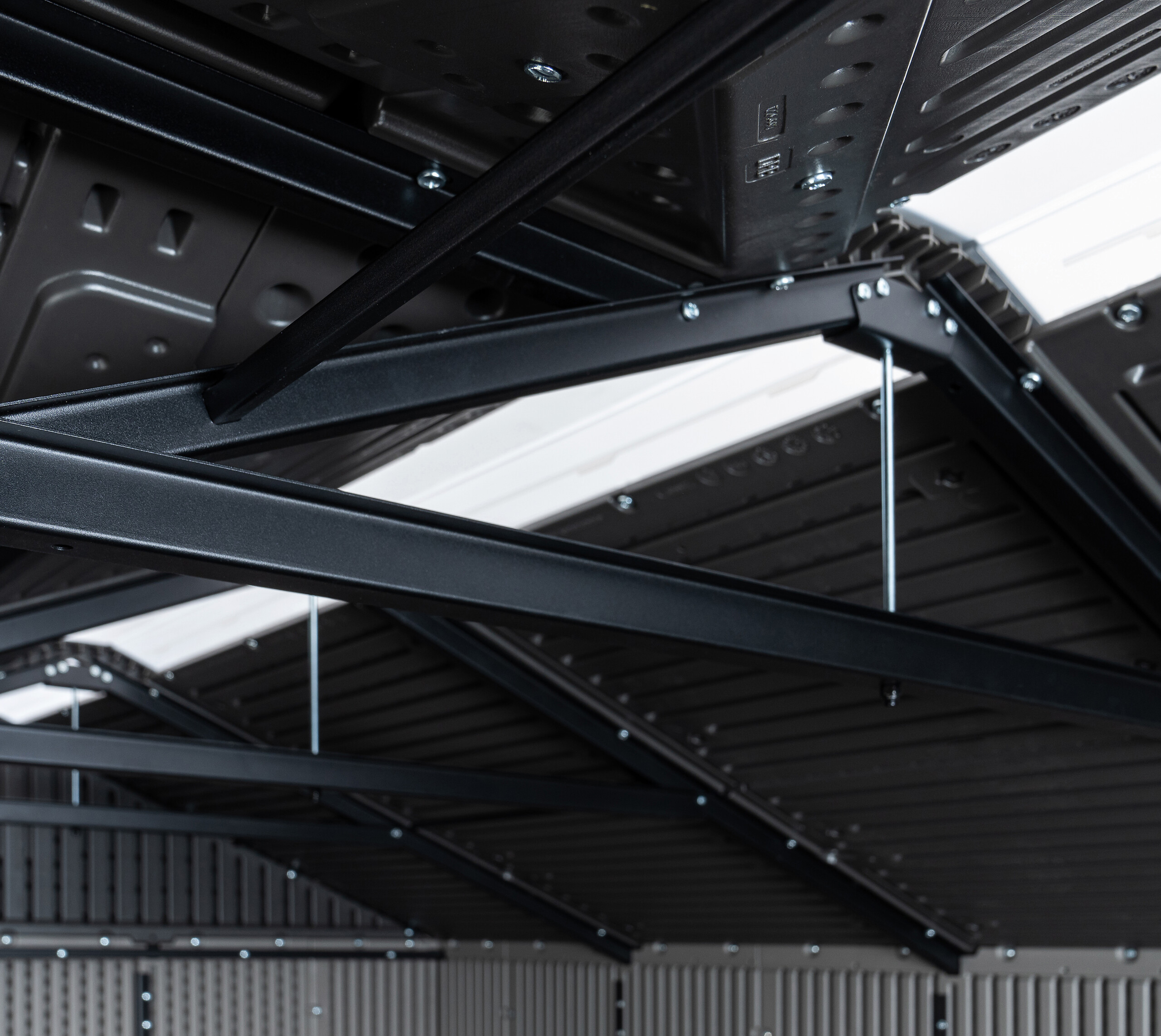 Lifetime Gerätehaus Kentucky grau B/H/L: ca. 427x265x206 cm