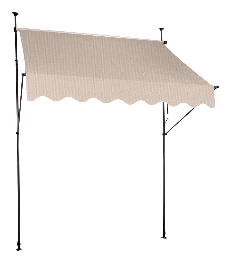 Klemm-Markise Amrum beige B/L: ca. 250x150 cm
