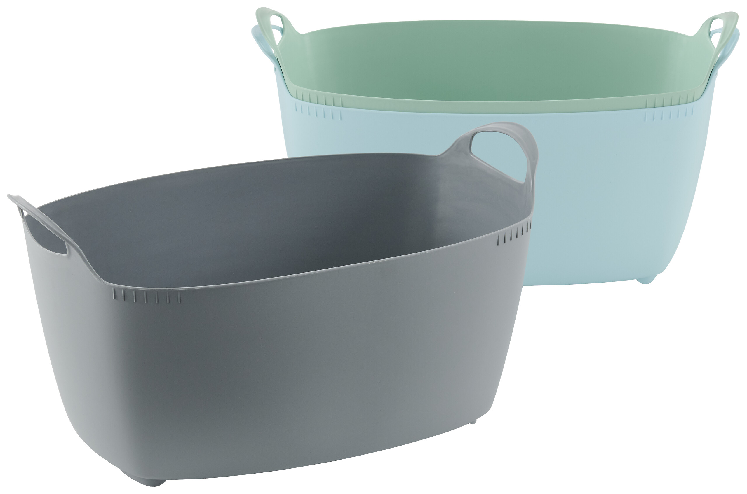 Aufbewahrungskorb grau